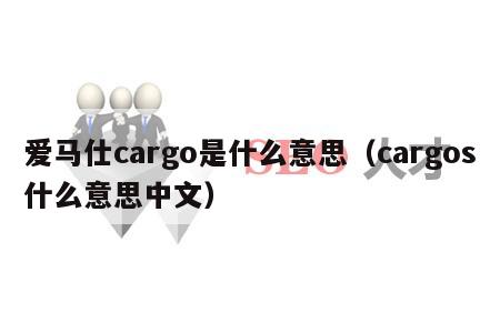 爱马仕cargo是什么意思（cargos什么意思中文）